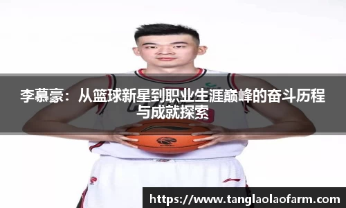 李慕豪：从篮球新星到职业生涯巅峰的奋斗历程与成就探索